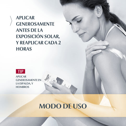 PROTECTOR SOLAR CREMA GEL PARA ALERGIAS SOLARES EUCERIN FPS50 150 ML, , large image number 2