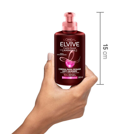 Crema Para Peinar Elvive Aminexil 300Ml, , large image number 2