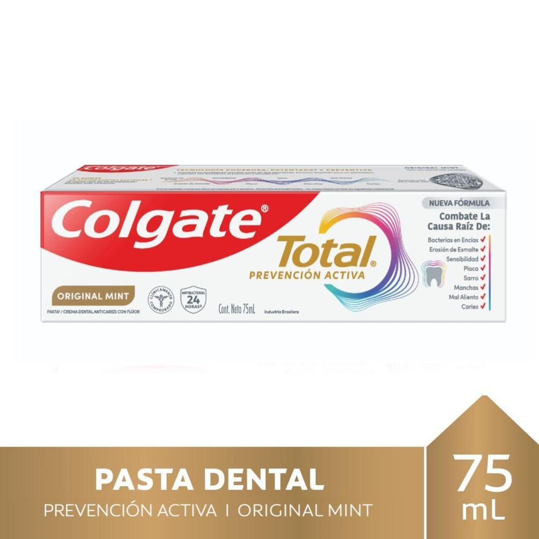 Pasta Dental Colgate Total Clean Mint 75 mL, , large image number 0