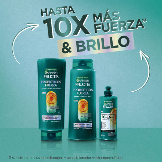 Acondicionador Fructis Probióticos Fuerza 350 mL, , large image number 4