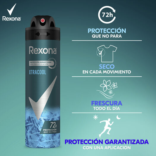 Rexona Desodorante Aerosol Men Xtracool 150ml, , large image number 4