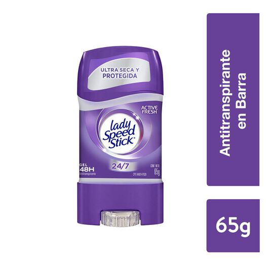 Lady Speed Stick Desodorante Gel Active Fresh x 65 g, , large image number 0