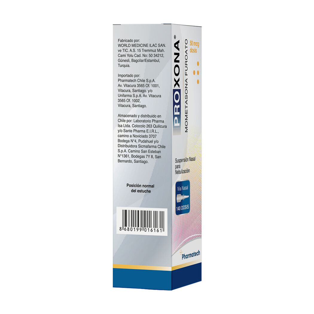 Proxona 50 mcg/Dosis x 15 mL Suspension Nasal para Nebulizacion, , large image number 3