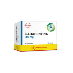 Gabapentina 30 Cap 300Mg