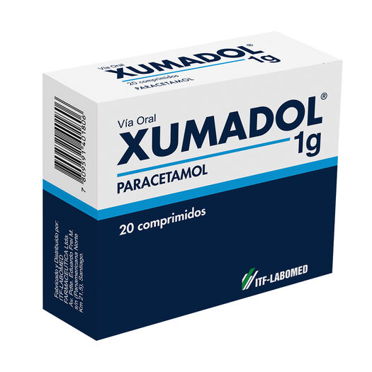 Xumadol 1 g x 20 Comprimidos, , large image number 0