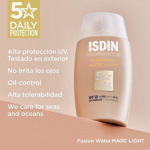 Fotoprotector FusionWater Magic Light SPF50 50ml, , large image number 4