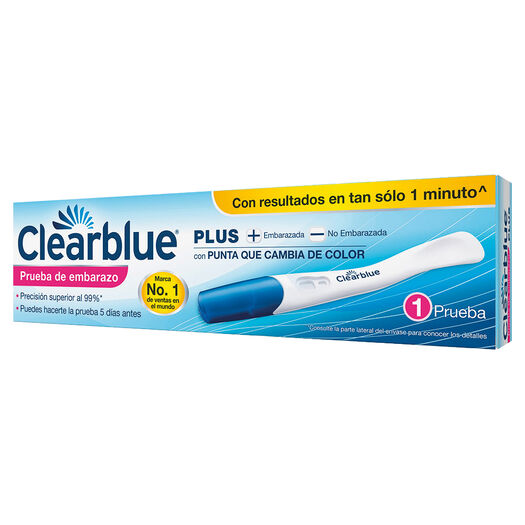 Clearblue Plus Prueba De Embarazo x 1 Unidad, , large image number 0