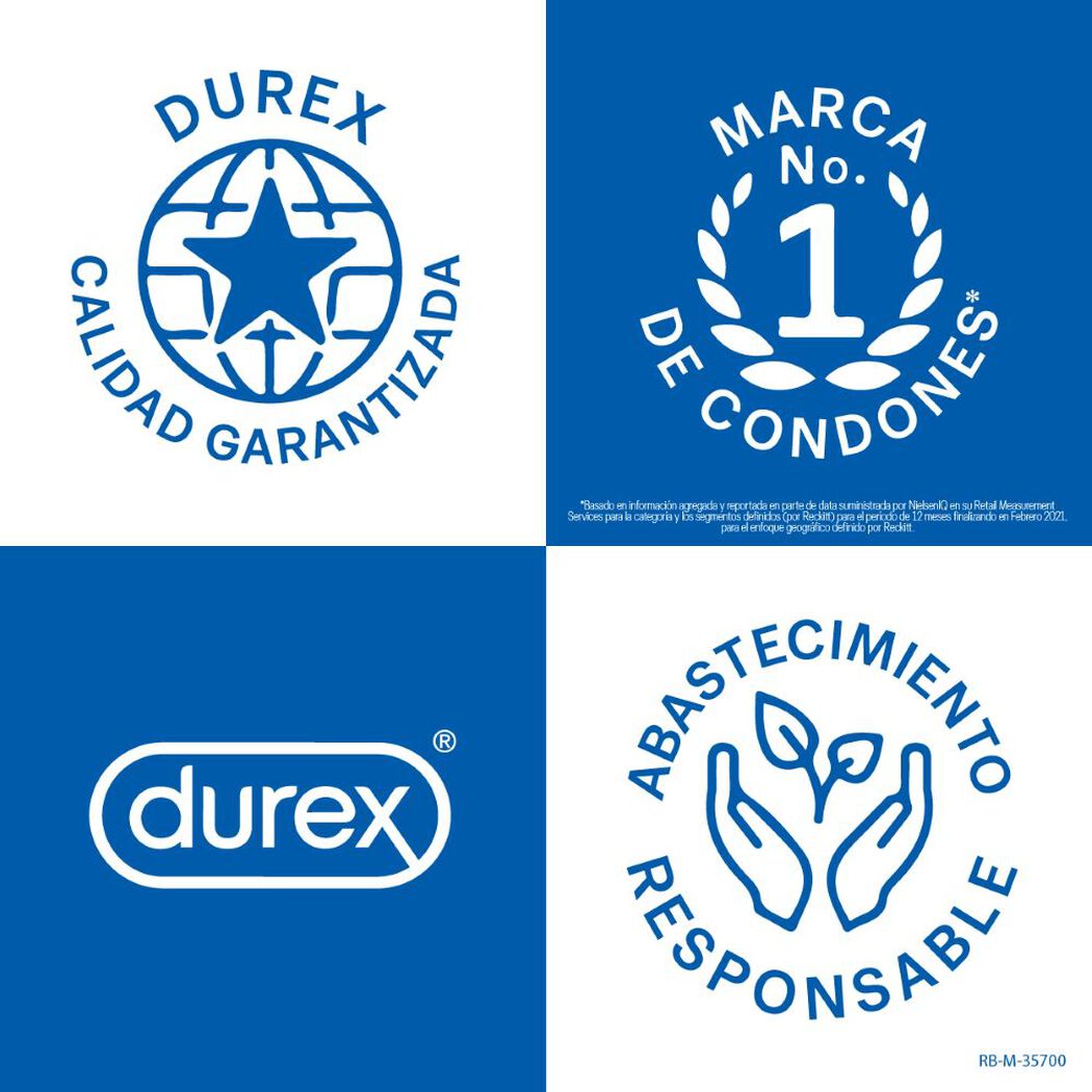 Durex Condones Extra Seguro 3 unidades, , large image number 3
