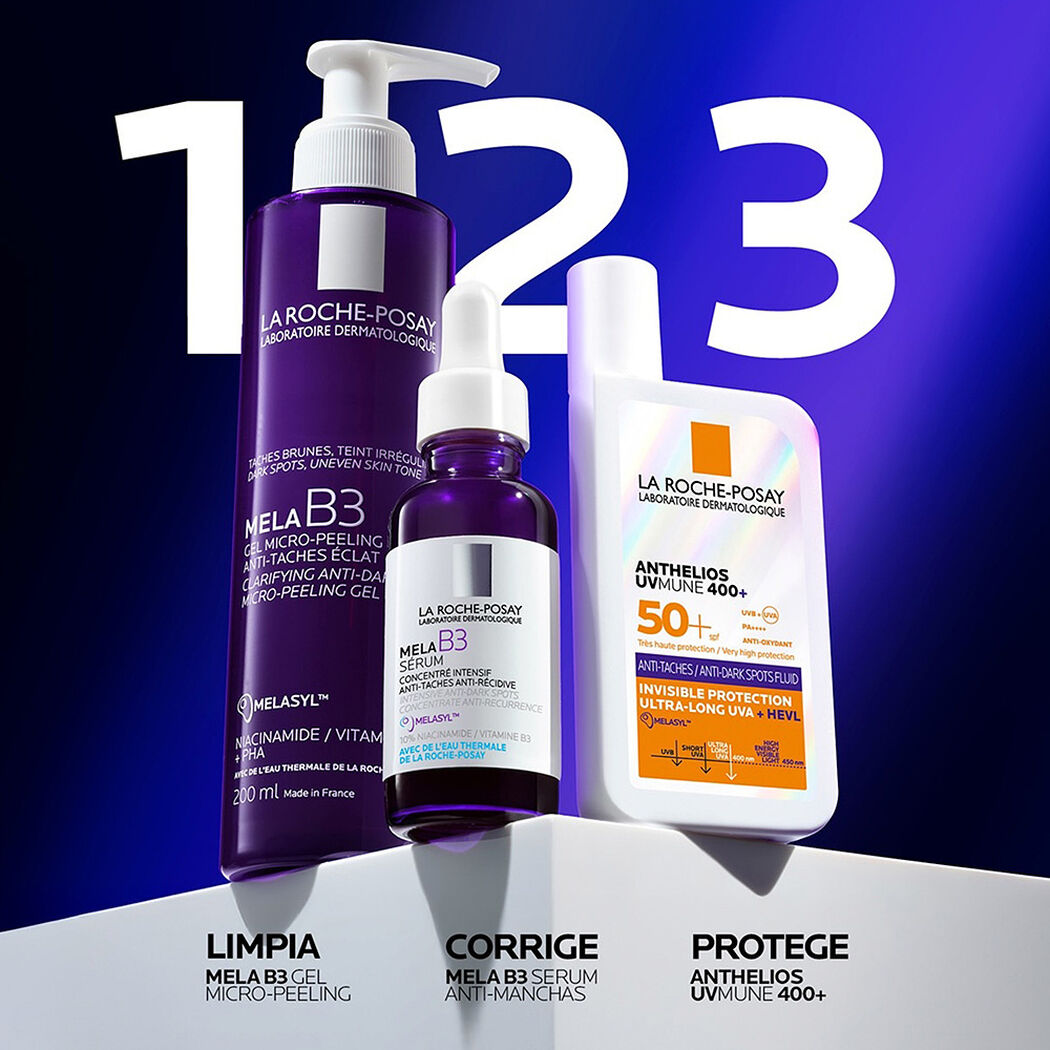 Protector Solar Anthelios Uv M une 400 Antimanchas Spf 50+50 mL, , large image number 3