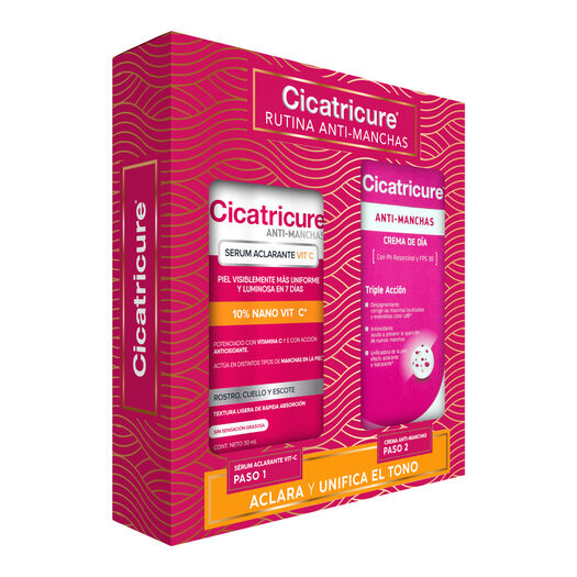 Pack Cicatricure Crem Antimanchas + Serum Vit C 30, , large image number 2