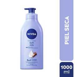 CREMA CORPORAL NIVEA SOFT MILK PIEL SECA 1000ML