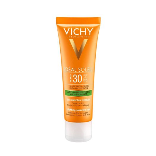 Vichy Protector Solar Ideal Soleil Anti Imperfecciones Fps30 x 30 mL, , large image number 0