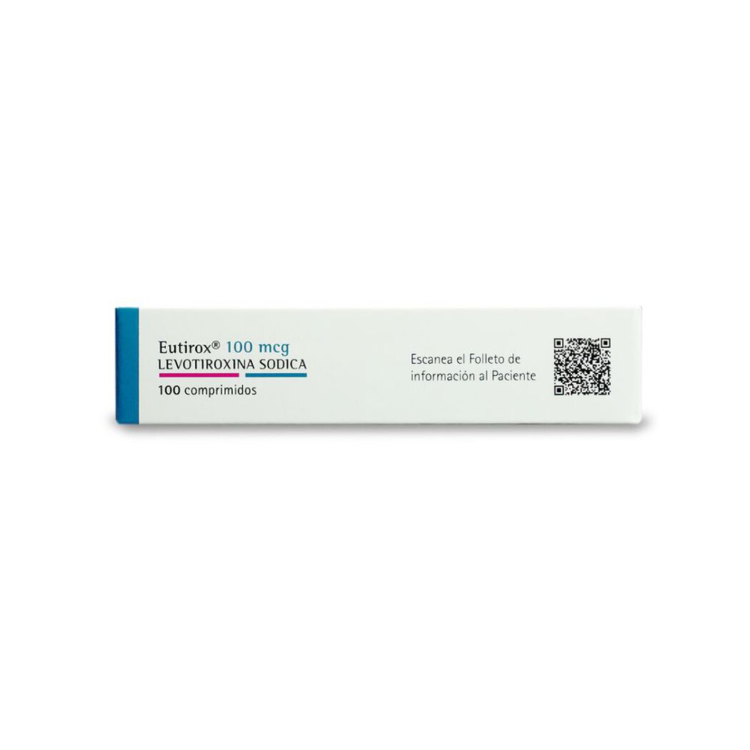 Eutirox 100 mcg 100 Comprimidos, , large image number 2