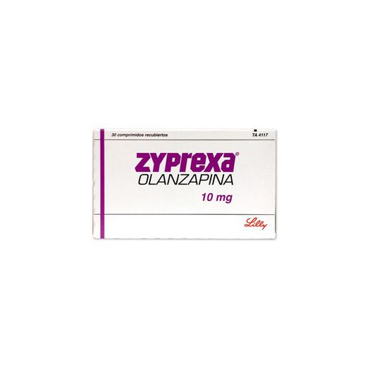 Zyprexa 10 mg x 30 Comprimidos Recubiertos, , large image number 0