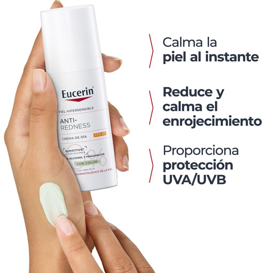 Crema Eucerin Anti Enrojecimiento D&iacute;a 50 mL, , large image number 2