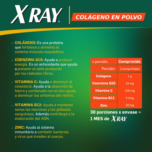 X-Ray Colageno Polvo 321 Gr, , large image number 2