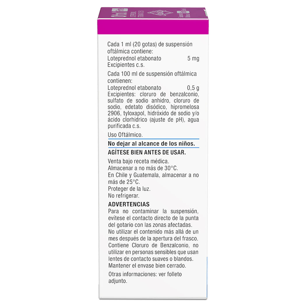 Oftol Forte 0,5 % x 5 mL Suspensión Oftálmica, , large image number 1