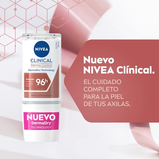 NIVEA  Clinical Antitranspirante Roll on femenino 50ml, , large image number 2