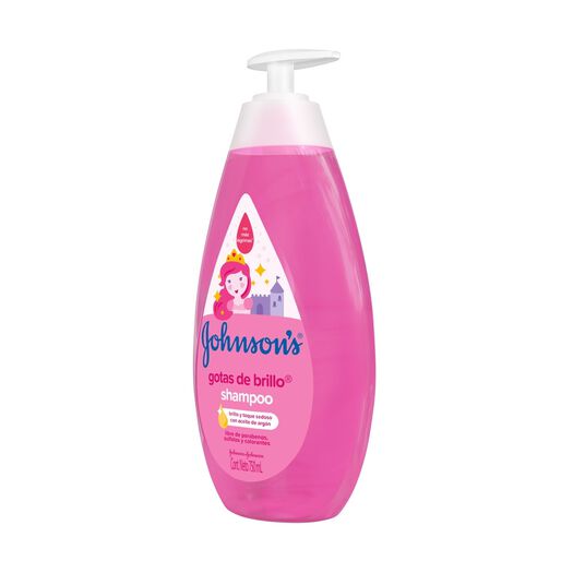shampoo para niños johnsons® gotas de brillo® x 750 ml., , large image number 2