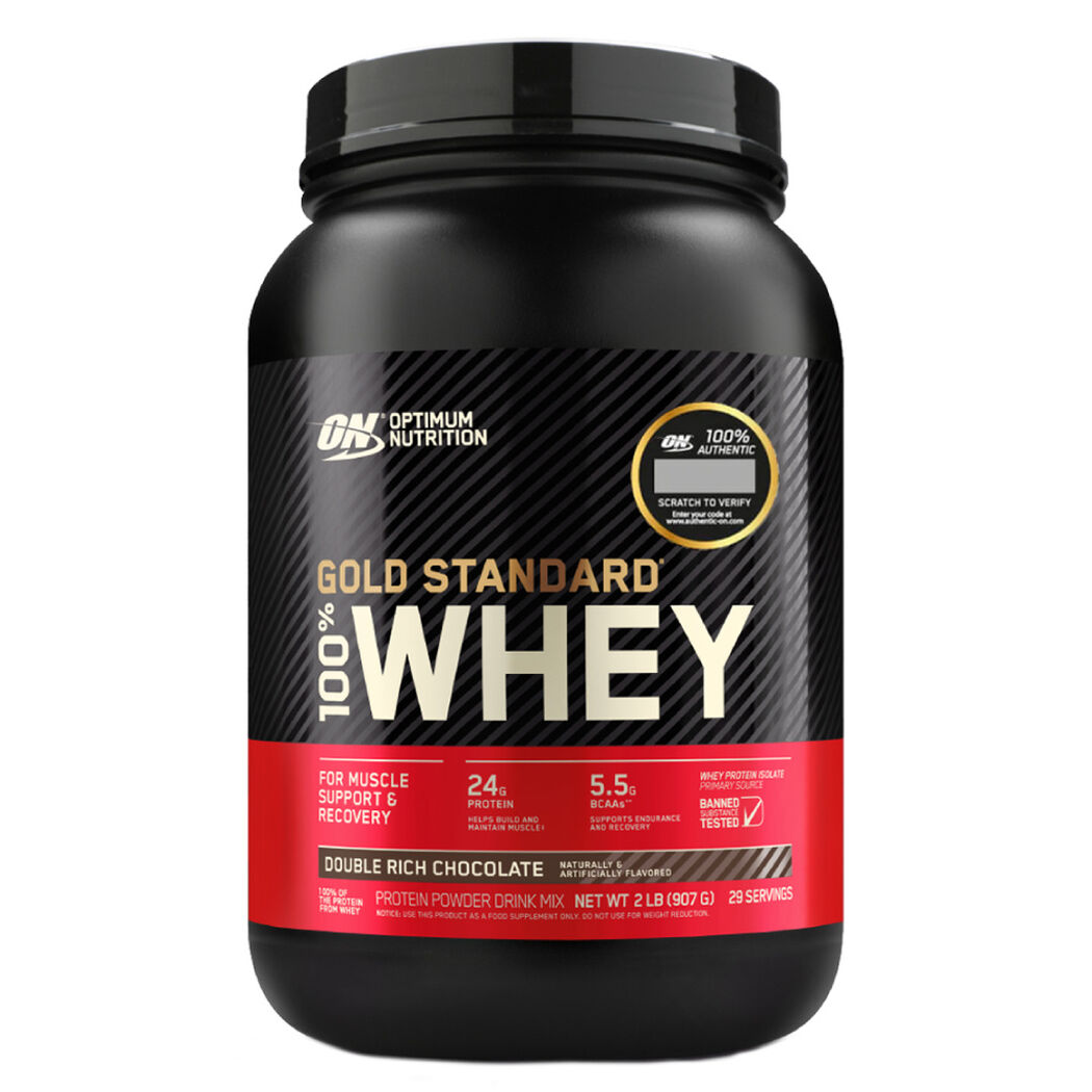 Prote&iacute;na On 100 % Whey Gold Double Rich Chocolate 907 g, , large image number 0