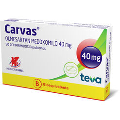 Carvas 40 mg x 30 Comprimidos