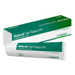 Nefersil 5 % x 50 g Gel Topico