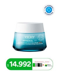 Crema Vichy Minéral 89 100H 50 Ml
