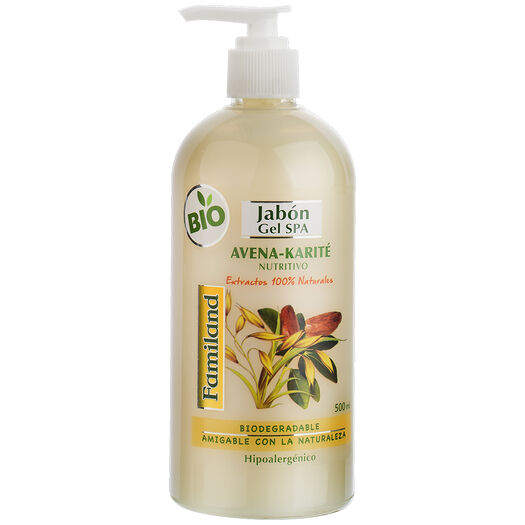 JAB. LIQ. FAMILAND AVENA KARITE 500ML, , large image number 0
