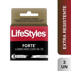 Lifestyles Extra Resistente x 3 Unidades