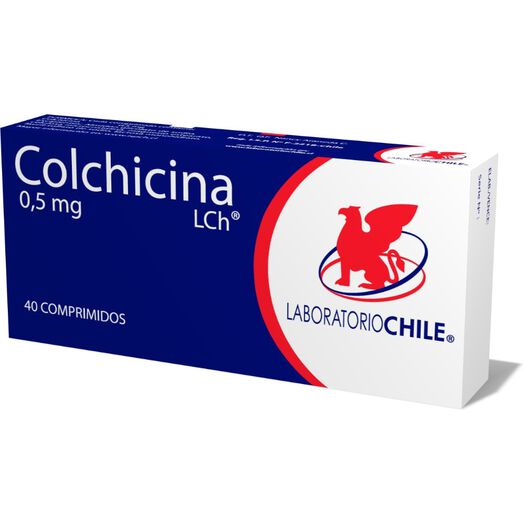 Colchicina 0.5 mg x 40 Comprimidos CHILE, , large image number 0