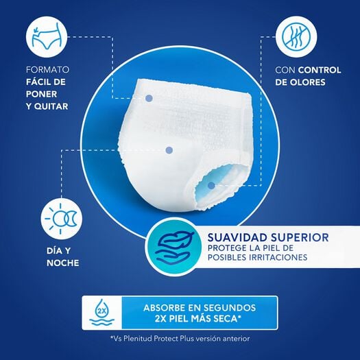 Ropa Interior Plenitud Protect Plus G/XG 24 un, , large image number 1