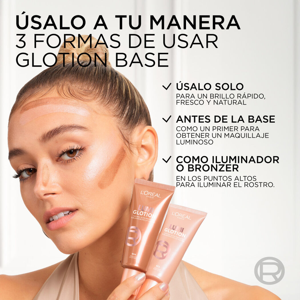 Base Loreal Oap Glotion 903 Medi Glow260 40 mL, , large image number 4