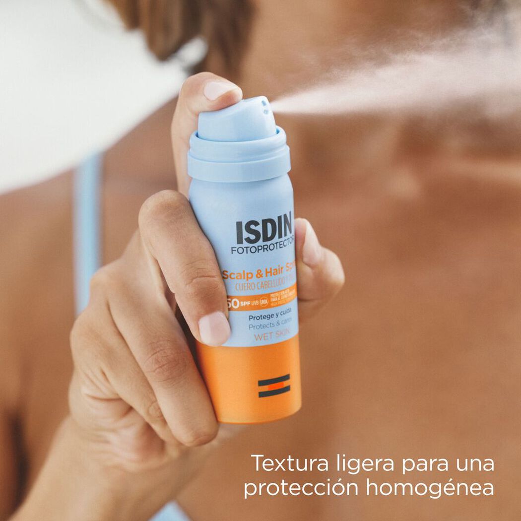 Fotoprotector Solar Cuero Cabelludo FPS 50 Scalp & Hair Spray 50mL, , large image number 3
