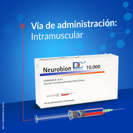 Neurobion DC Vitaminas del Complejo B con 3 jeringas, , large image number 3
