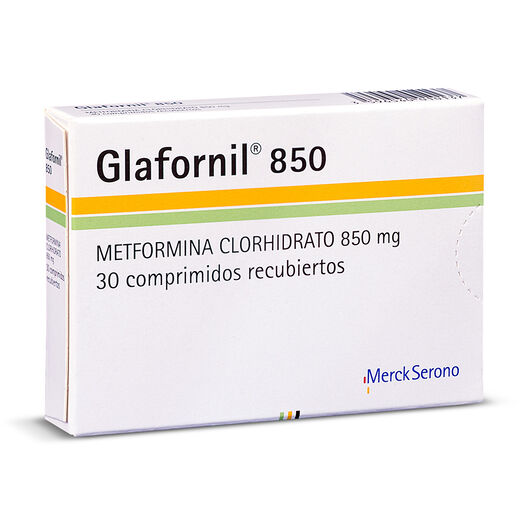 Glafornil 850 mg x 30 Comprimidos Recubiertos, , large image number 0