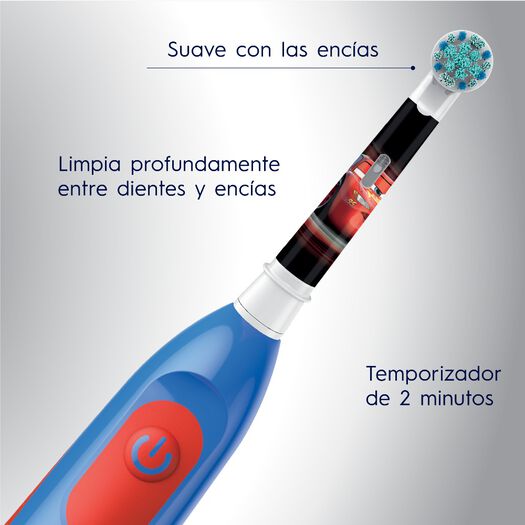 Cepillo de Dientes Eléctrico para niños Oral-B Disney Pixar Cars 1 Unidad, , large image number 2
