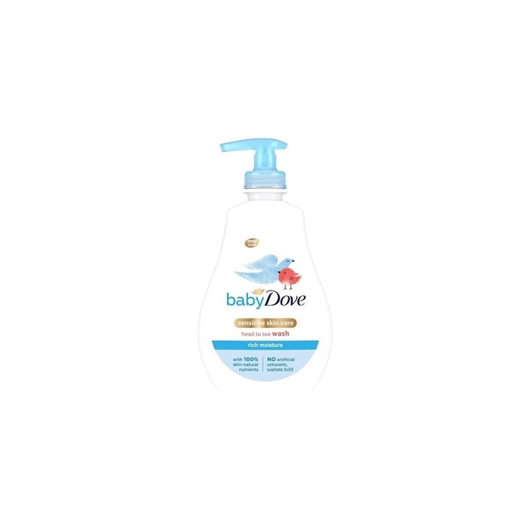 Jab&oacute;n L&iacute;quido Baby Dove Rich Moisture 400 ml, , large image number 0