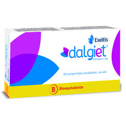 Dalgiet 2 mg x 28 Comprimidos