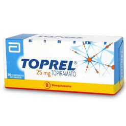 Toprel 25 mg x 30 Comprimidos Recubiertos