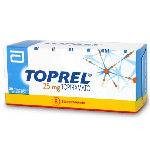 Toprel 25 mg x 30 Comprimidos Recubiertos, , large image number 0