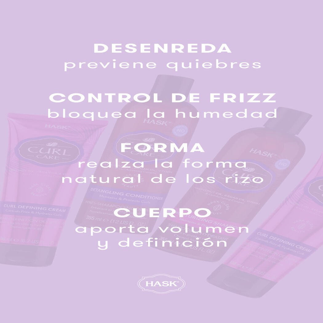 Hask Acondicionador Curl Care 355Ml, , large image number 1