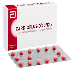 Cardioplus-D 40 mg/12.5 mg x 30 Comprimidos Recubiertos