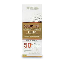 Protector Solar Solactive Fluido Piel Normal o Grasa FPS 50+ 50 g