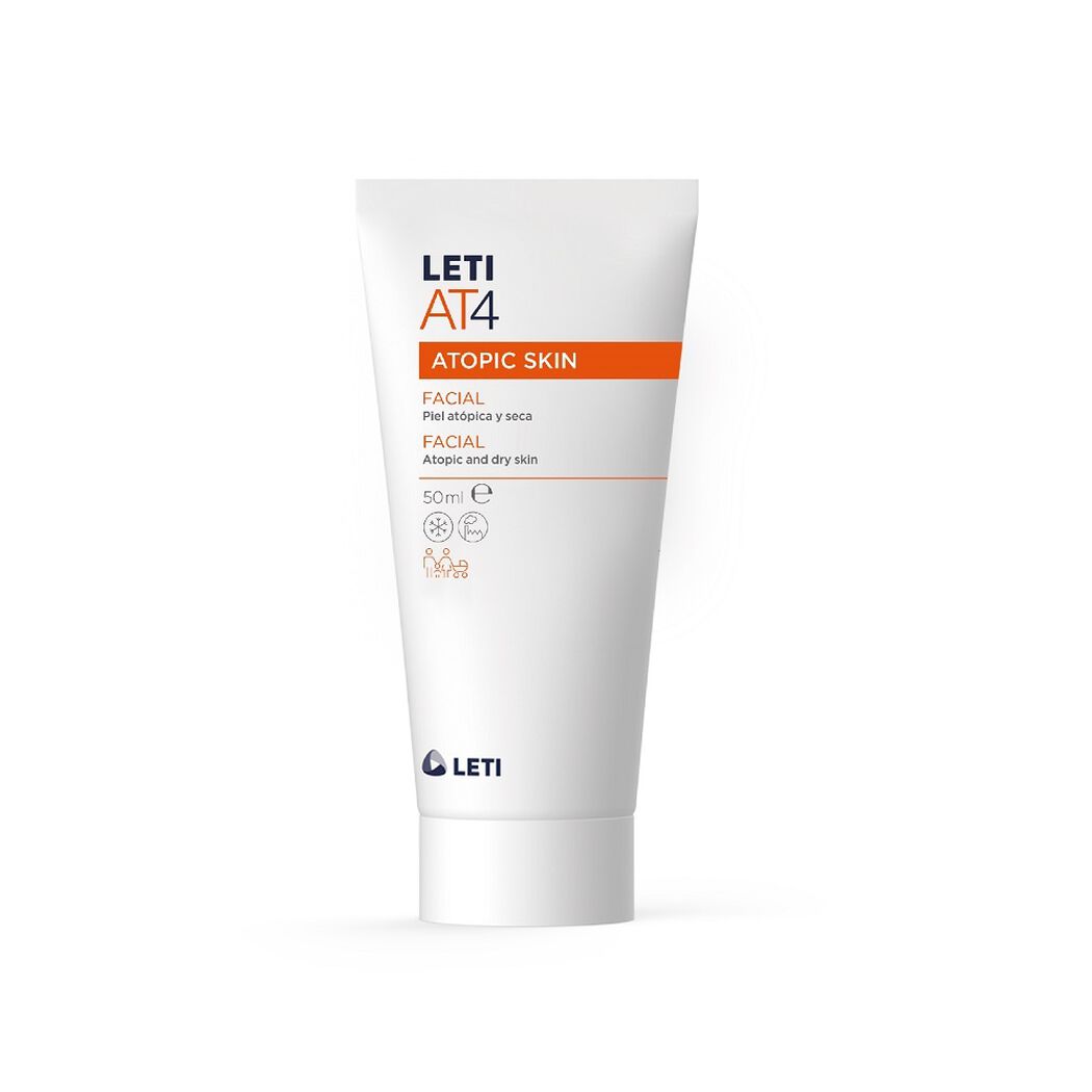 Leti At 4 Crema Facial x 50 mL Crema Tópica, , large image number 0