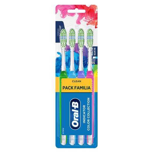 Oral B Cepillo Dental Indicator Colores x 4 Unidades, , large image number 3