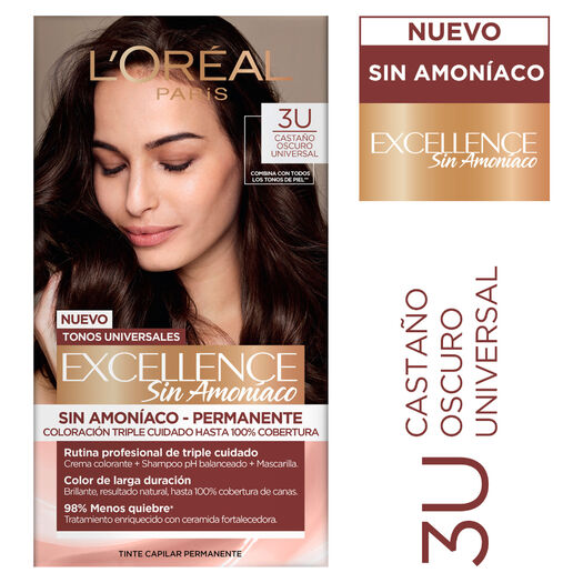Tintura Excellence Sin Amoníaco Nudes 3U, , large image number 0