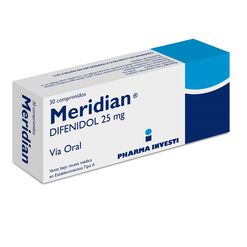 Meridian 25 mg x 30 Comprimidos