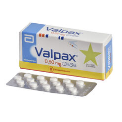Valpax 0.5 mg Caja 30 Comp.