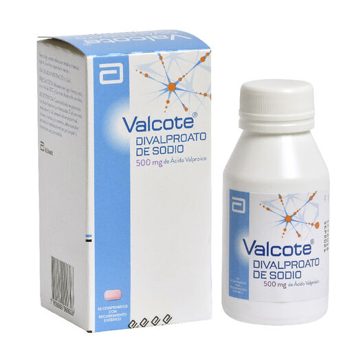 Valcote 500 mg x 20 Comprimidos Recubiertos, , large image number 0