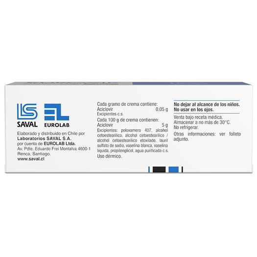 Eurovir 5 % x 5 g Crema, , large image number 1